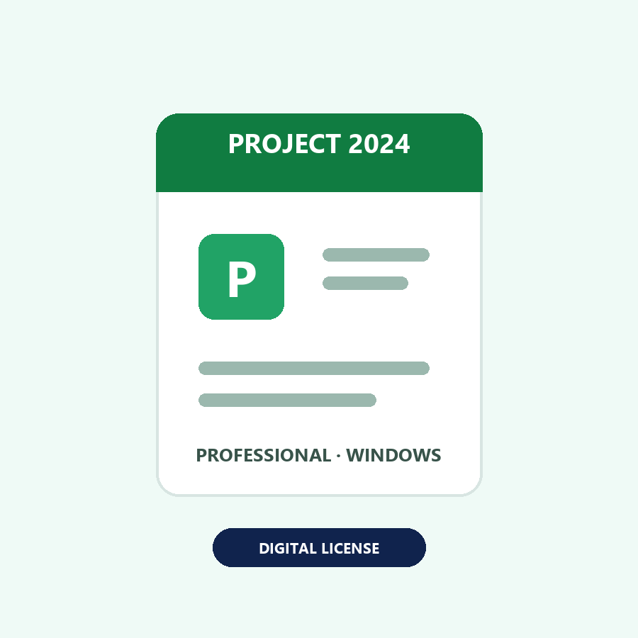 Microsoft Project 2024 Professional (Windows)
